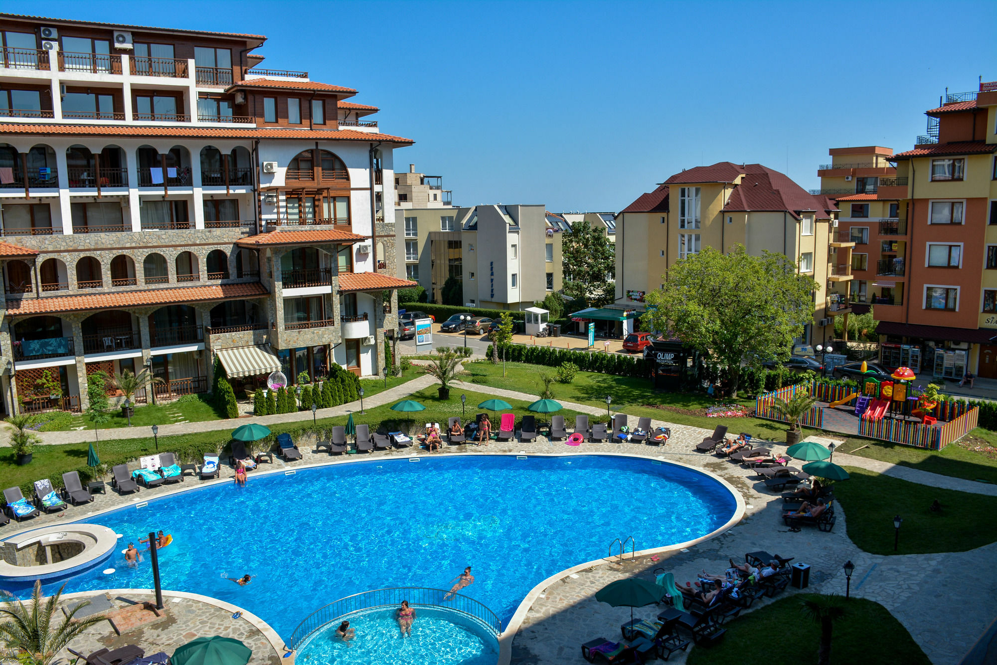 Olymp Apart-Complex Sveti Vlas Esterno foto